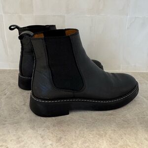 & Other Stories Sleek Black Ankle Booties